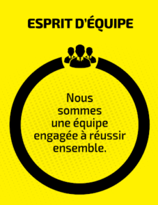 Valeur - Esprit d'équipe